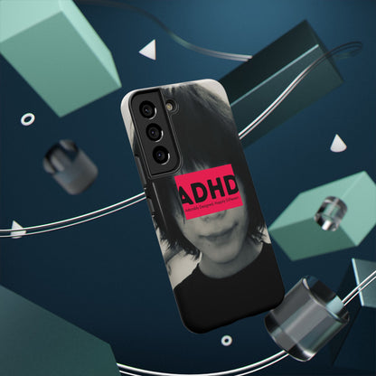 Impact resistant phone case strong enough for ADHD (Over-Focus Pink)
