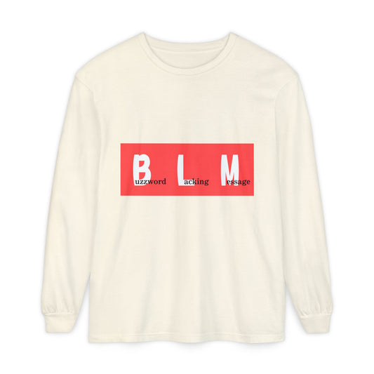 BLM Long Sleeve T-Shirt for Unisex, Comfortable Casualwear, Meaningful Gift, Everyday Wear