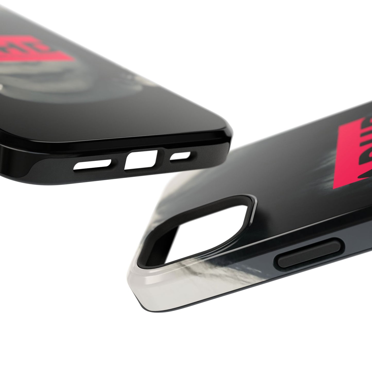 Impact resistant phone case strong enough for ADHD (Over-Focus Pink)