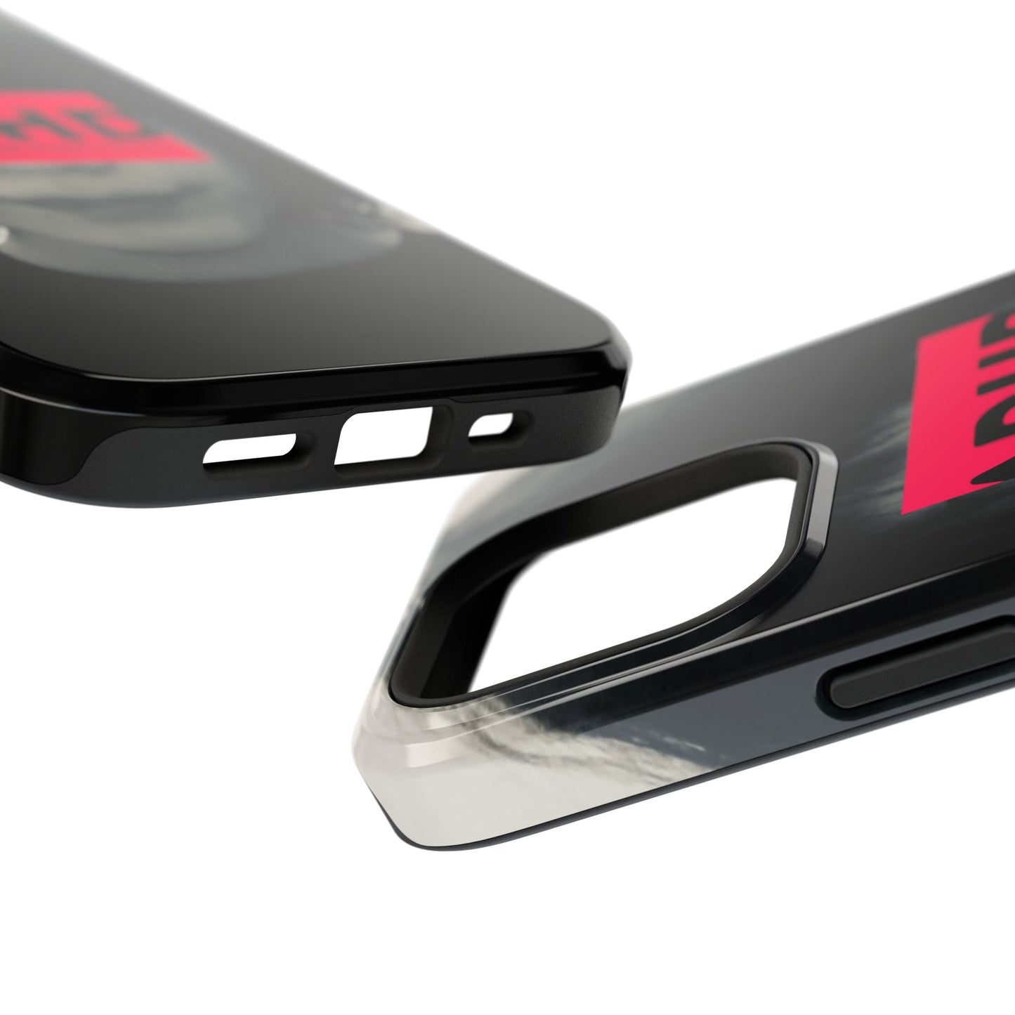 Impact resistant phone case strong enough for ADHD (Over-Focus Pink)