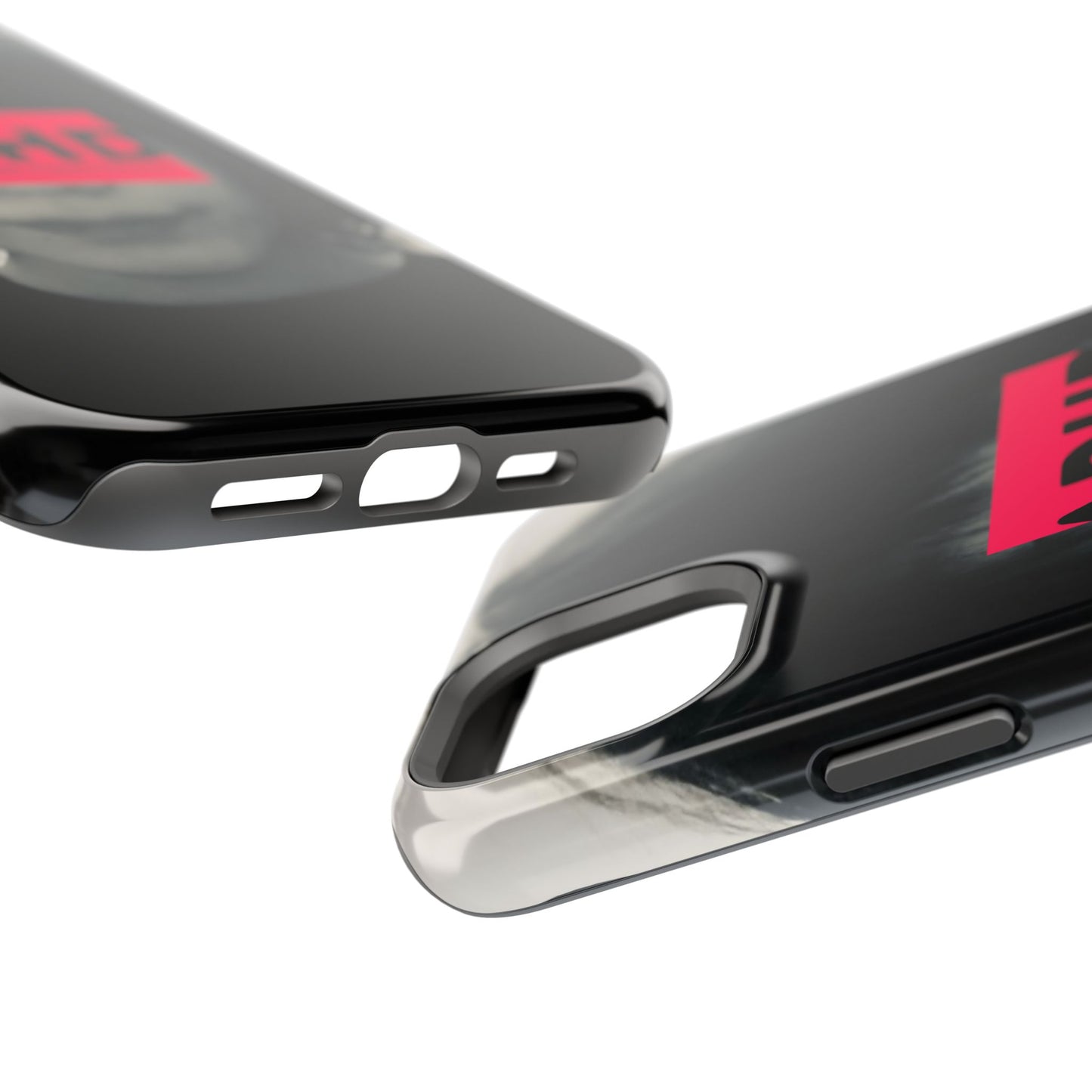 Impact resistant phone case strong enough for ADHD (Over-Focus Pink)