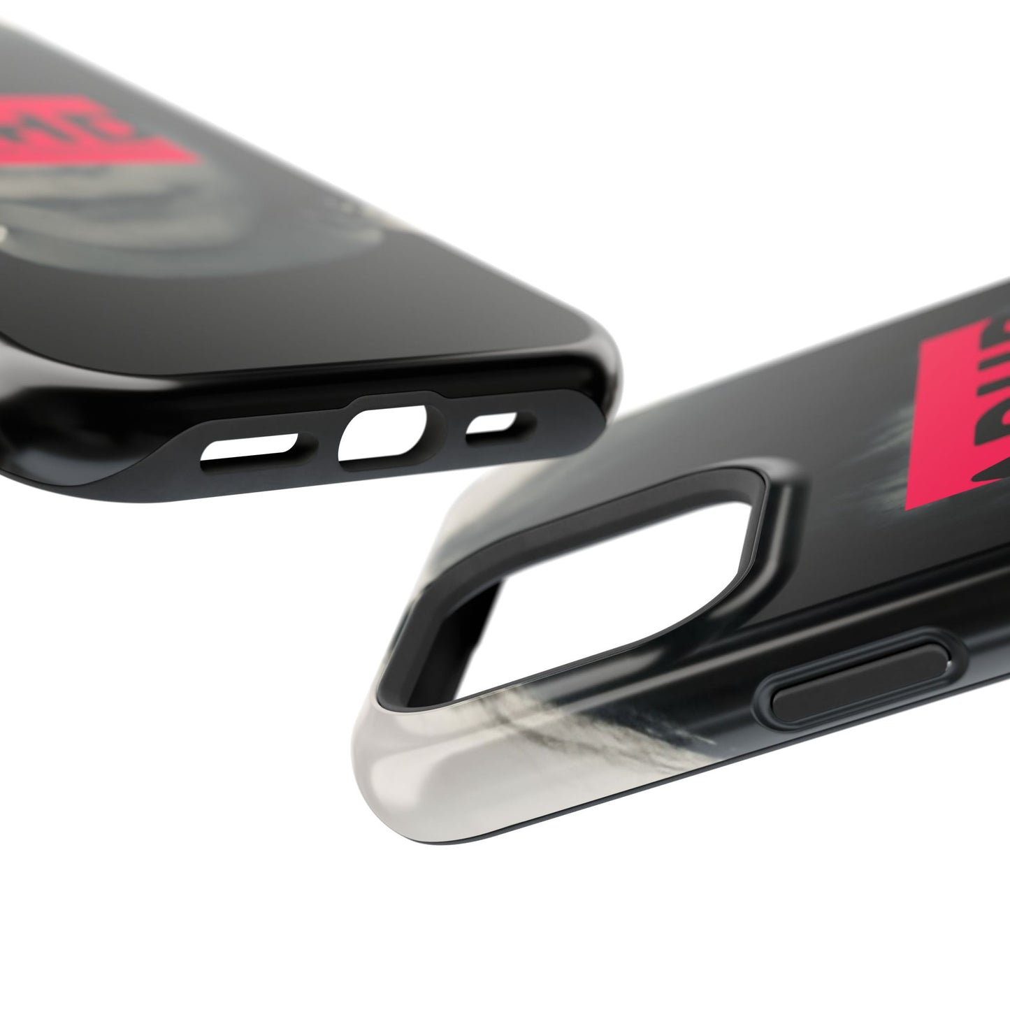 Impact resistant phone case strong enough for ADHD (Over-Focus Pink)