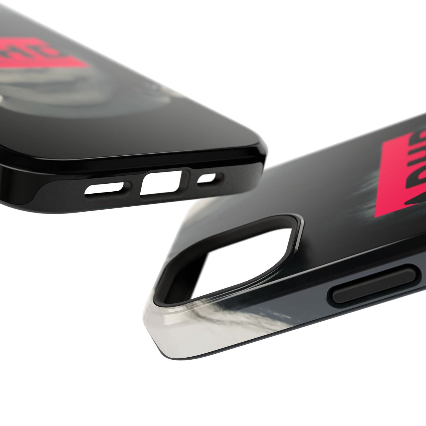 Impact resistant phone case strong enough for ADHD (Over-Focus Pink)