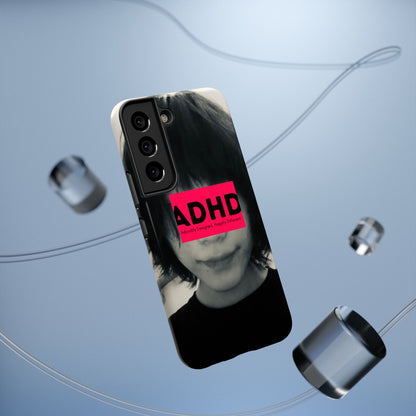 Impact resistant phone case strong enough for ADHD (Over-Focus Pink)