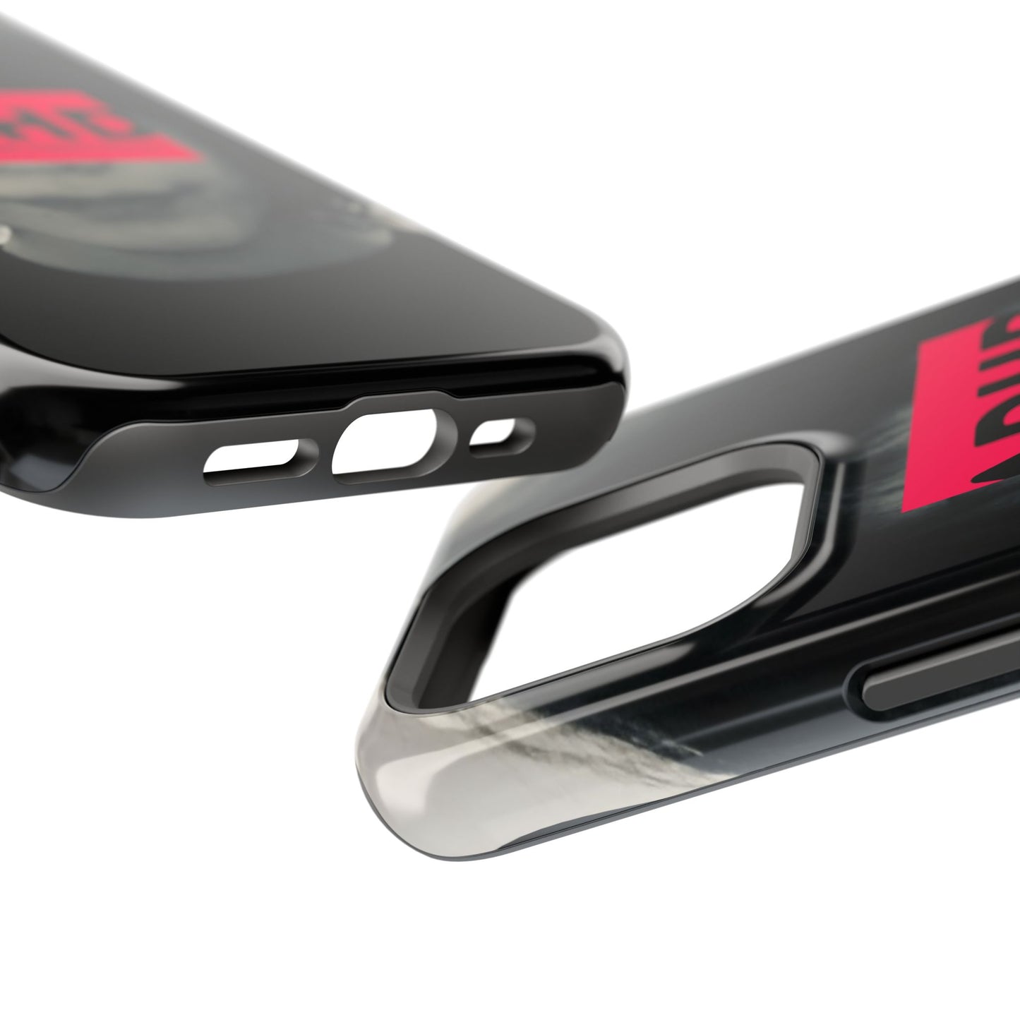 Impact resistant phone case strong enough for ADHD (Over-Focus Pink)