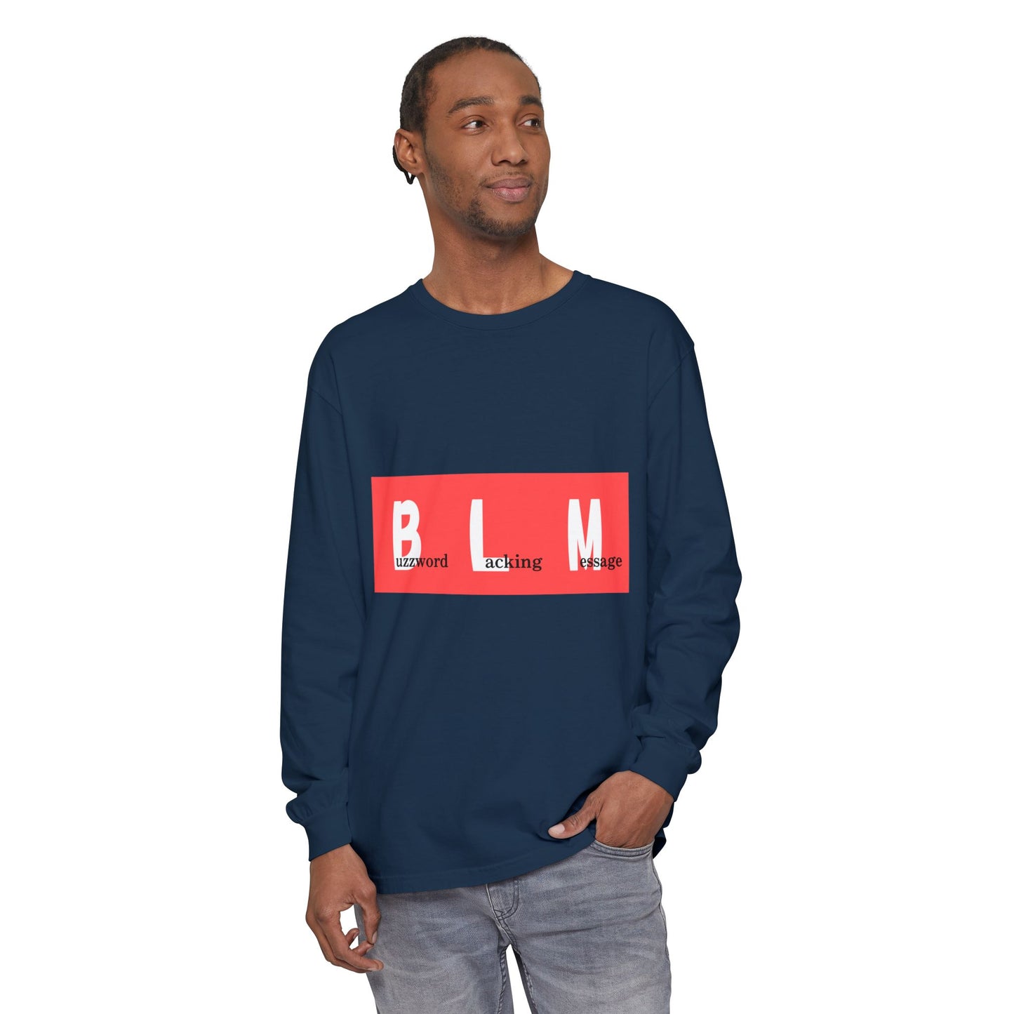 BLM Long Sleeve T-Shirt for Unisex, Comfortable Casualwear, Meaningful Gift, Everyday Wear