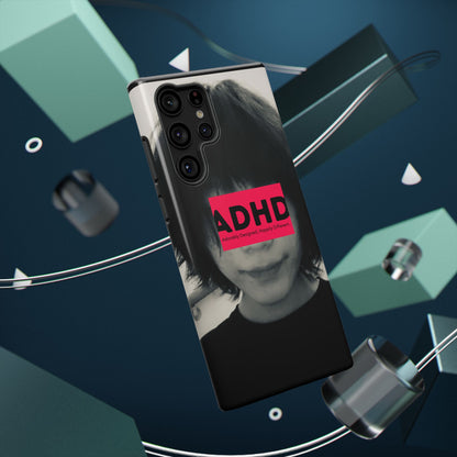 Impact resistant phone case strong enough for ADHD (Over-Focus Pink)