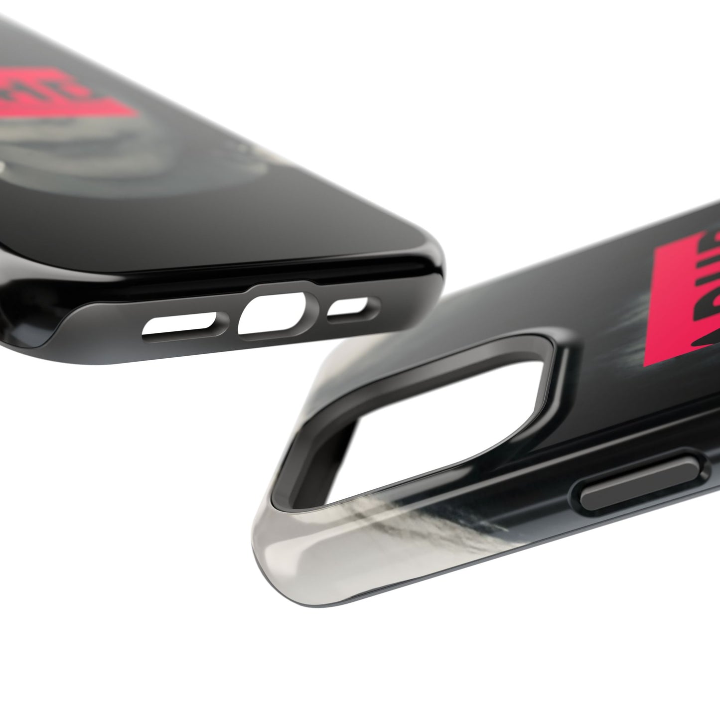 Impact resistant phone case strong enough for ADHD (Over-Focus Pink)