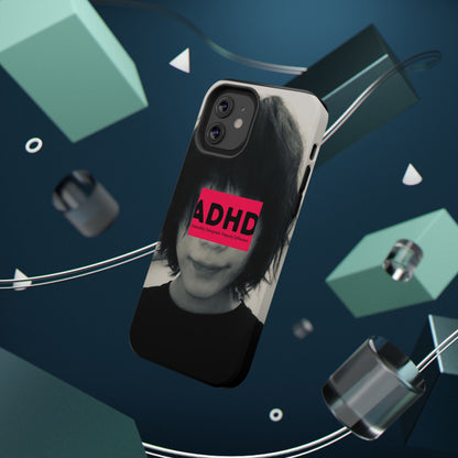 Impact resistant phone case strong enough for ADHD (Over-Focus Pink)